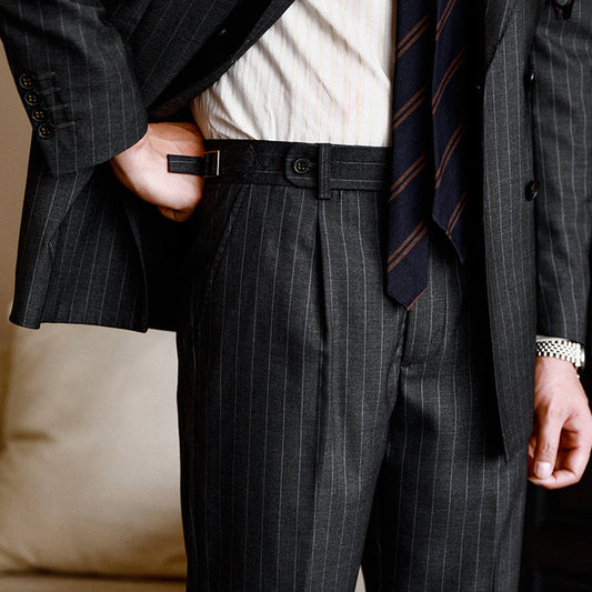 MARCEL PINSTRIPE TROUSERS