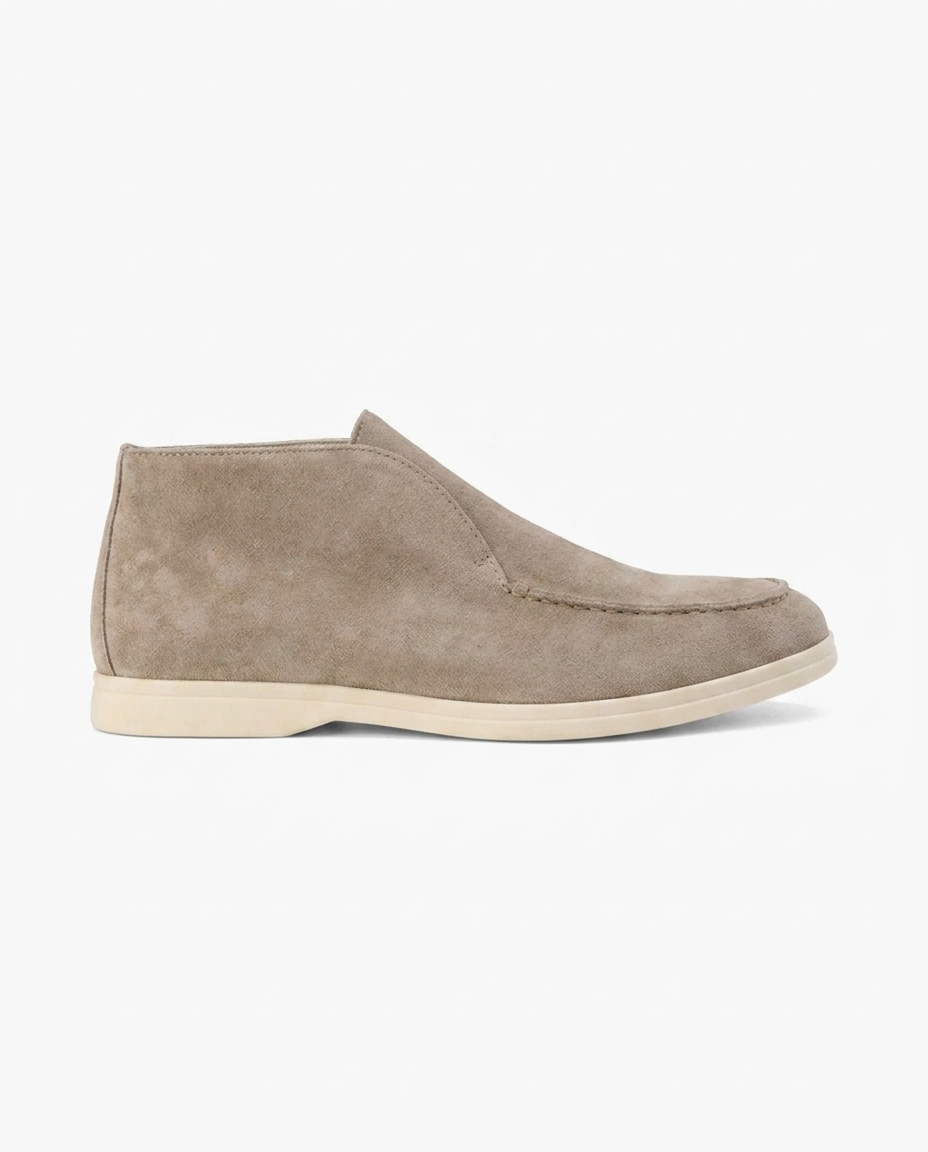 RENZO HIGH SUEDE-SLIPPER