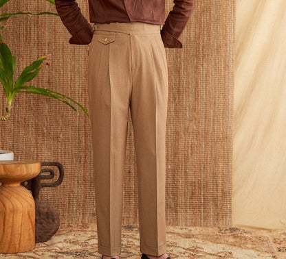 GIOVANNE PLEATED TROUSER