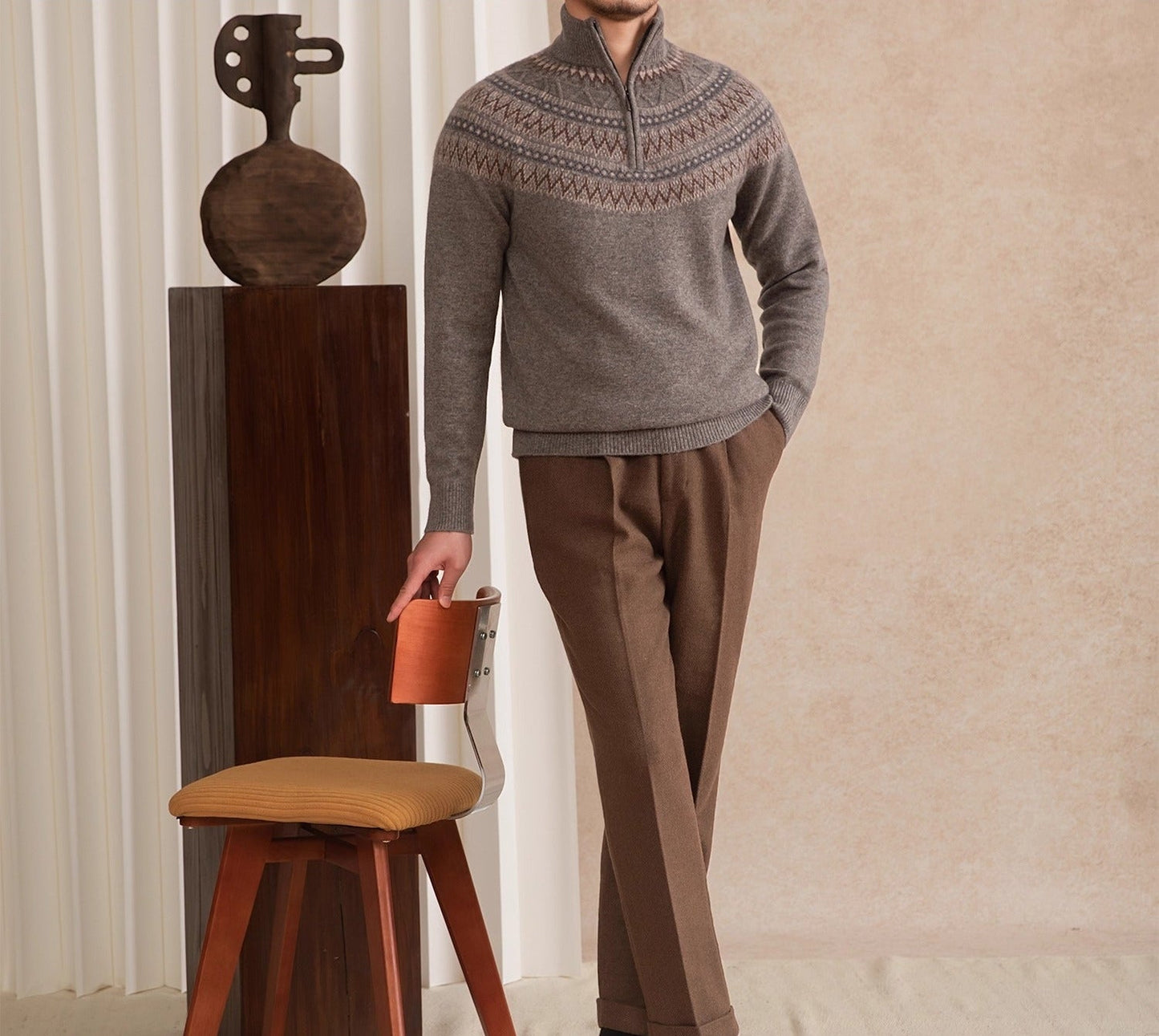 RAFFAEL ISLE YOKE KNIT