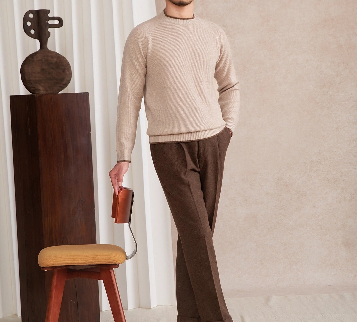 SILVIO KNIT CREWNECK