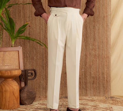 GIOVANNE PLEATED TROUSER