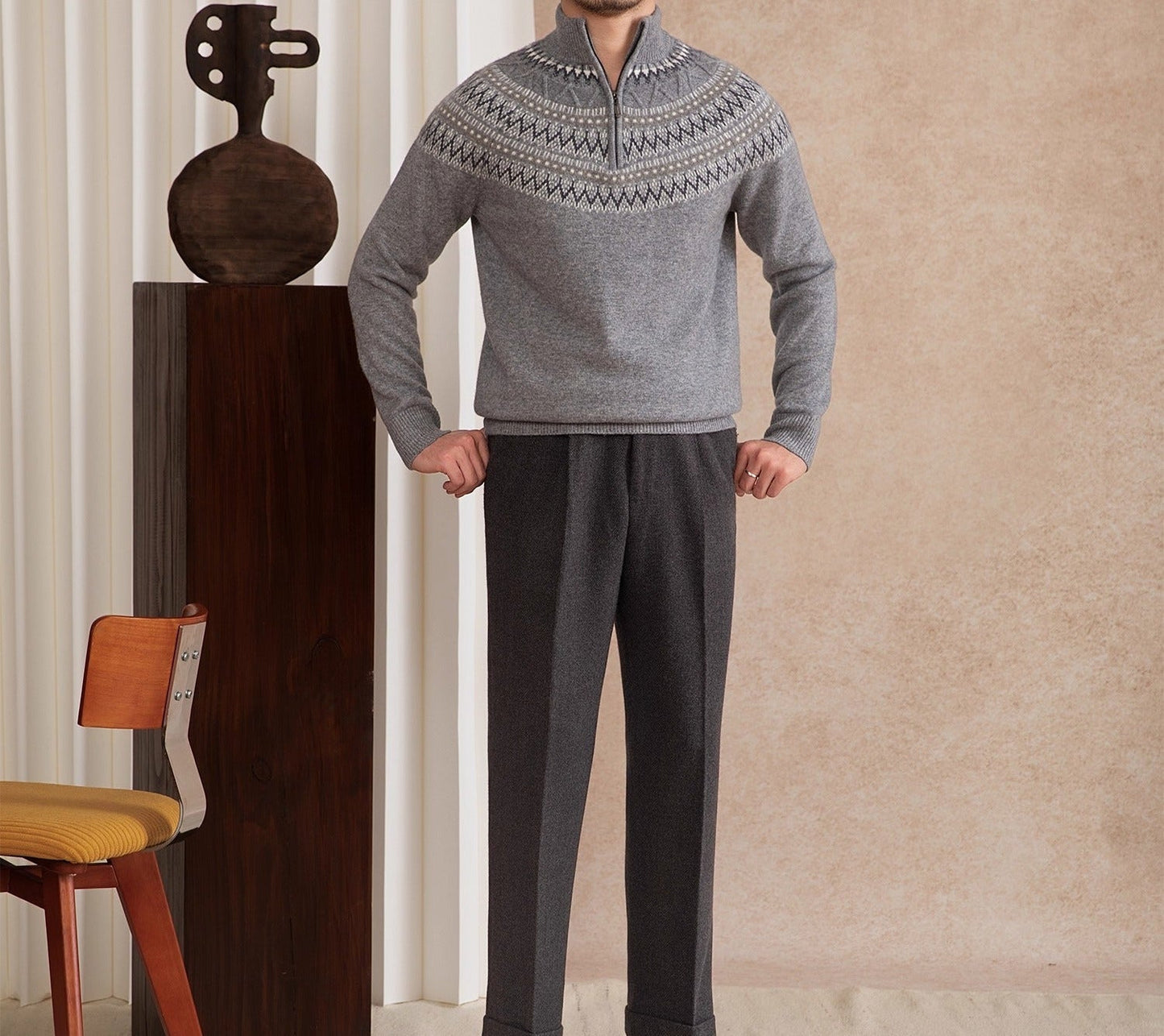 RAFFAEL ISLE YOKE KNIT