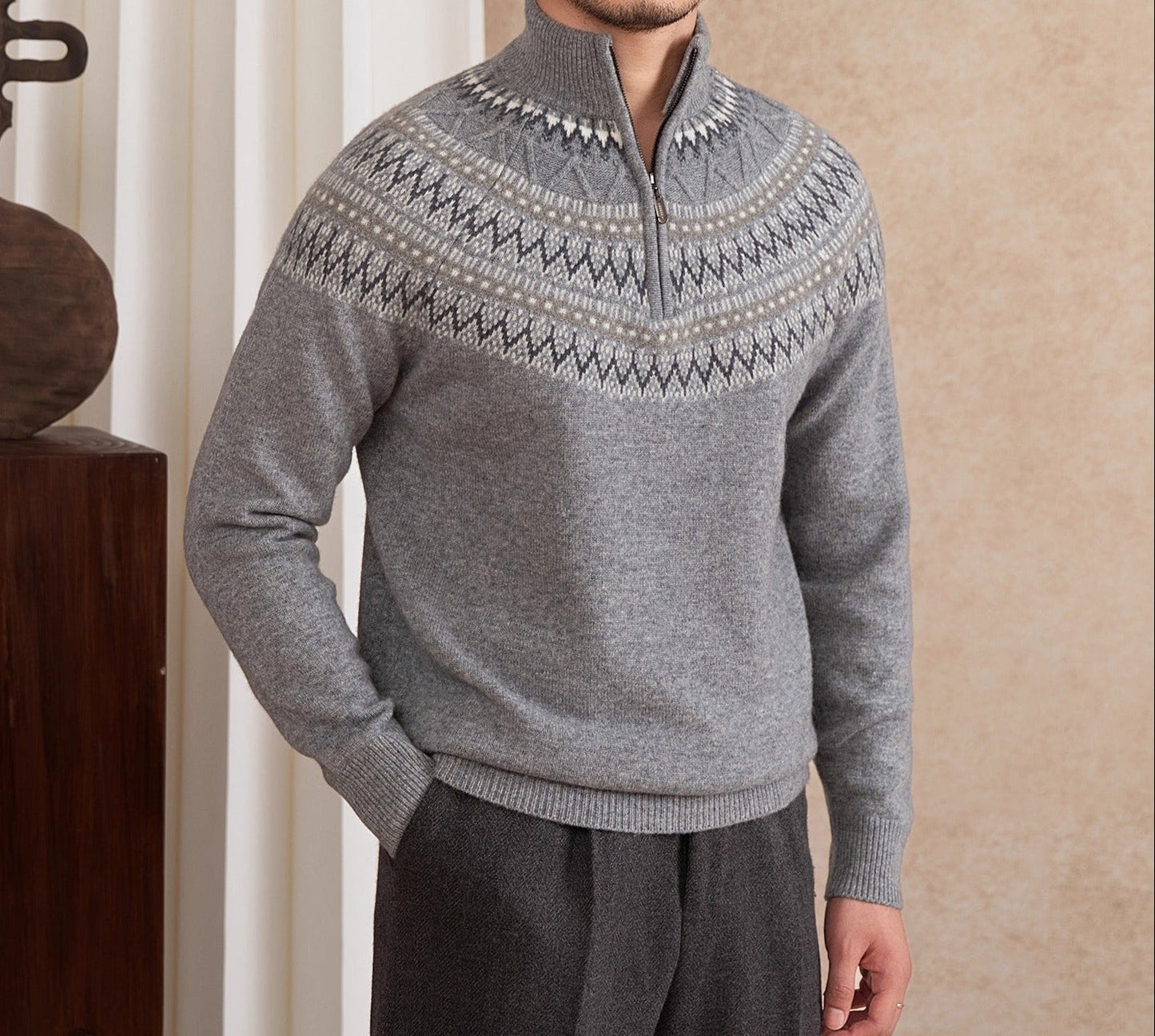 RAFFAEL ISLE YOKE KNIT