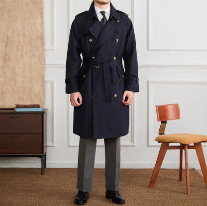 DOMENICO DOUBLE-BREASTED TRENCH COAT