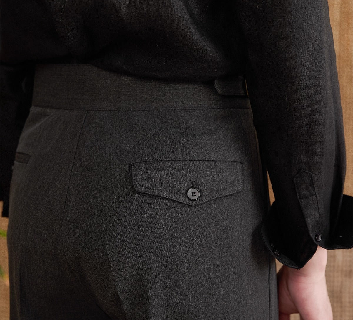 GIOVANNE PLEATED TROUSER