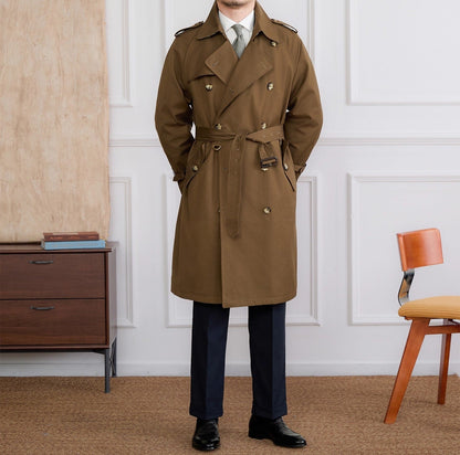 DOMENICO DOUBLE-BREASTED TRENCH COAT